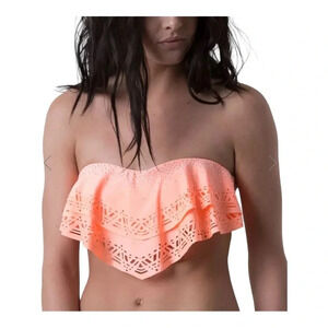 99‎ Degrees Double Waterfall Swimwear Top Medium
